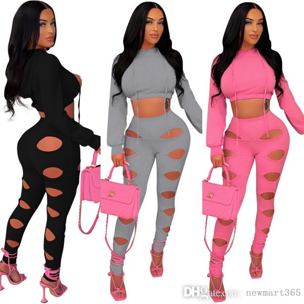 designer hollow out womens tracksuits two piece pants hollow out sweatpants and hoodie set jogger suit, Gray
designer hollow out womens tracksuits two piece pants hollow out sweatpants and hoodie set jogger suit, Gray
