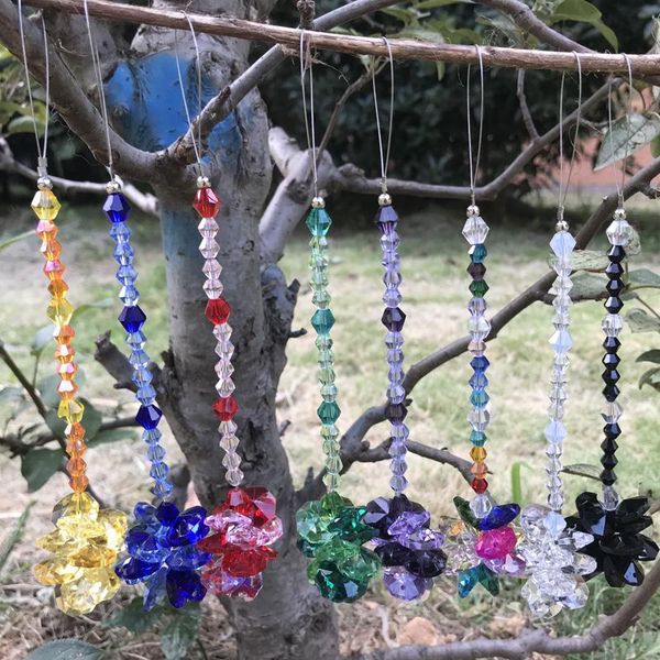 decorative objects & figurines 1pcs crystal snowflake suncatcher prism hanging pendant handmade ornament wedding window decor rainbow maker
decorative objects & figurines 1pcs crystal snowflake suncatcher prism hanging pendant handmade ornament wedding window decor rainbow maker