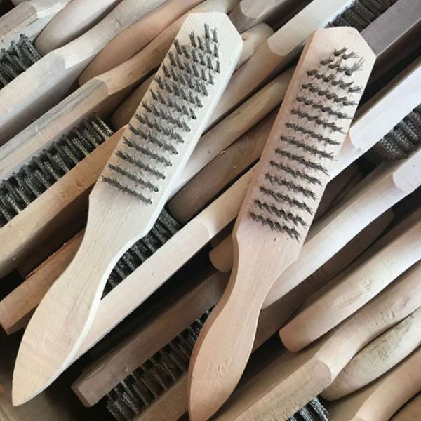 wood handle brass wire copper brush for industrial devices polishing grinding cleaning hand tools clothing & wardrobe storage
wood handle brass wire copper brush for industrial devices polishing grinding cleaning hand tools clothing & wardrobe storage