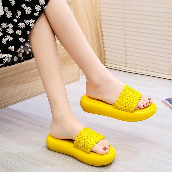 slippers 2021 summer wear net red heightening sandals muffin slope heel thick bottom candy color lazy women, Black
slippers 2021 summer wear net red heightening sandals muffin slope heel thick bottom candy color lazy women, Black