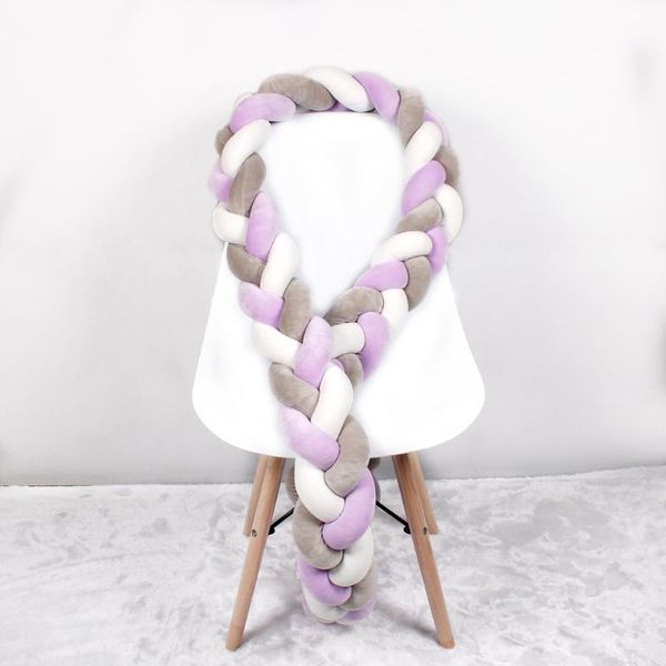bedding sets 2m/3m /4m baby bed bumper braid knot long handmade knotted weaving plush crib protector infant pillow room decor 
bedding sets 2m/3m /4m baby bed bumper braid knot long handmade knotted weaving plush crib protector infant pillow room decor