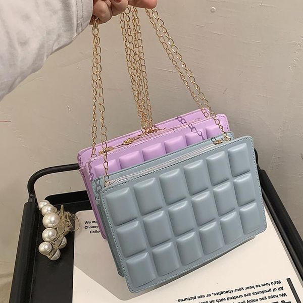shoulder bags solid color square stamped grid crossbody for women simple pu leather bag designer female wild handbags
shoulder bags solid color square stamped grid crossbody for women simple pu leather bag designer female wild handbags