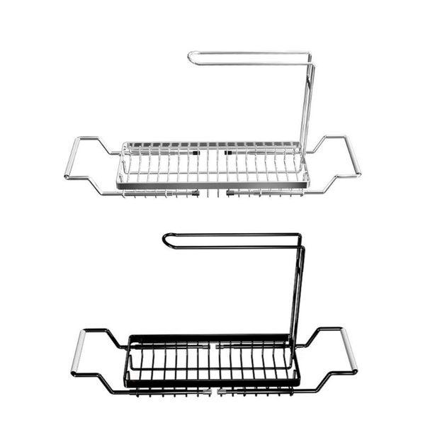 kitchen storage & organization sink retractable organizer sponge brush soap rack basket
kitchen storage & organization sink retractable organizer sponge brush soap rack basket