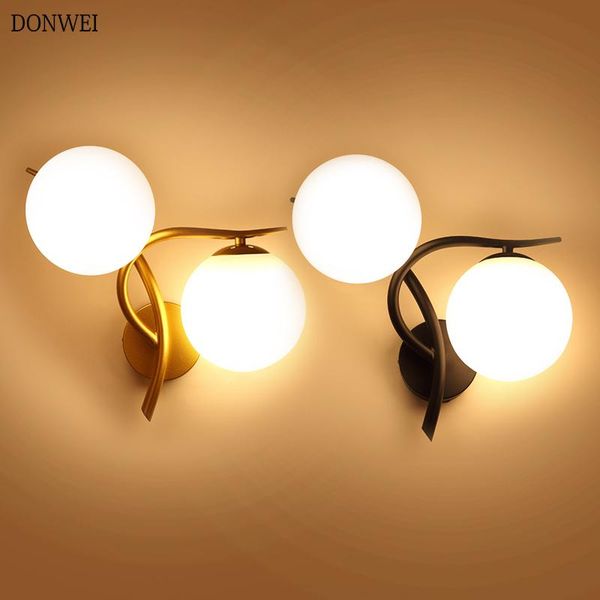 wall lamps led bedroom ac 220v e27 light modern design bedside gilding technics glass lights ac85-265v
wall lamps led bedroom ac 220v e27 light modern design bedside gilding technics glass lights ac85-265v