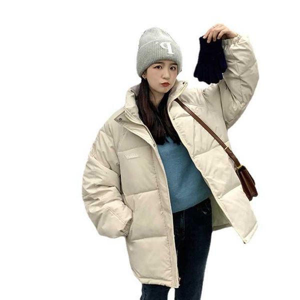 bread cotton padded clothes women's 2021 short winter coat korean stand collar klein blue down, Black
bread cotton padded clothes women's 2021 short winter coat korean stand collar klein blue down, Black