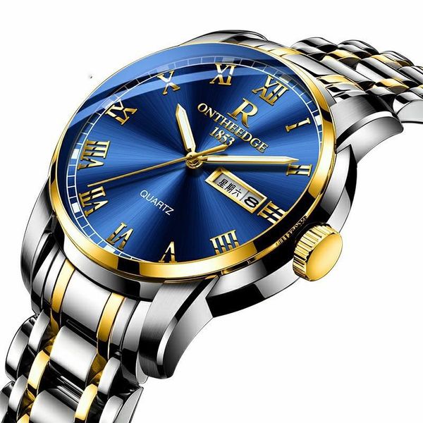 rui of edge refined steel shell strip surface round quartz watch three pin business affairs non mechanics wrist wristwatches, Slivery;brown
rui of edge refined steel shell strip surface round quartz watch three pin business affairs non mechanics wrist wristwatches, Slivery;brown