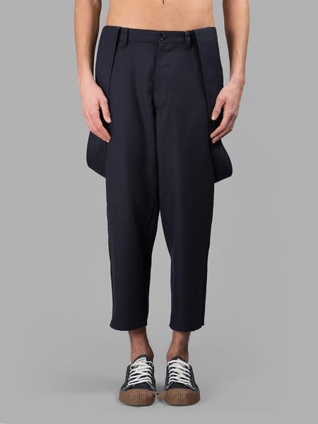 men's pants spring and autumn casual bracket design pencil fashion trend small dress dark blue nine cent, Black
men's pants spring and autumn casual bracket design pencil fashion trend small dress dark blue nine cent, Black