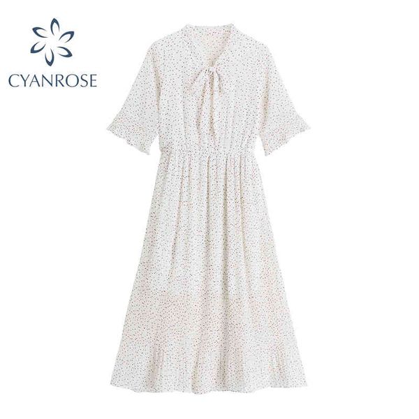 dot print chic dress for women stylish v-neck bownot bandage work casual loose dress mori girl korean summer boho ol frocks 210417, Black;gray
dot print chic dress for women stylish v-neck bownot bandage work casual loose dress mori girl korean summer boho ol frocks 210417, Black;gray