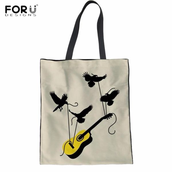 shopping bags forudesigns fashion guitar birds pattern cotton tote for woman large friendly eco cloth shopper
shopping bags forudesigns fashion guitar birds pattern cotton tote for woman large friendly eco cloth shopper