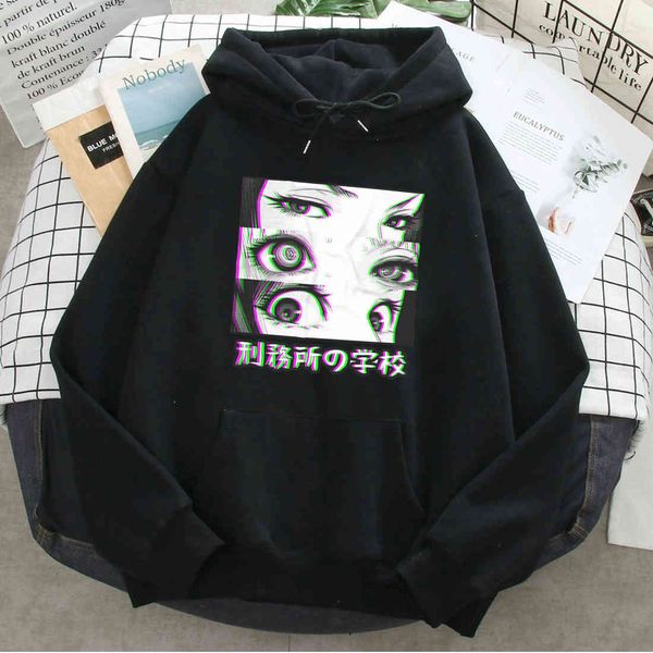 men's hoodie, new prison school spring and winter sportswear, sad japane animation style, warm polar lining, women's street cloth, Black
men's hoodie, new prison school spring and winter sportswear, sad japane animation style, warm polar lining, women's street cloth, Black