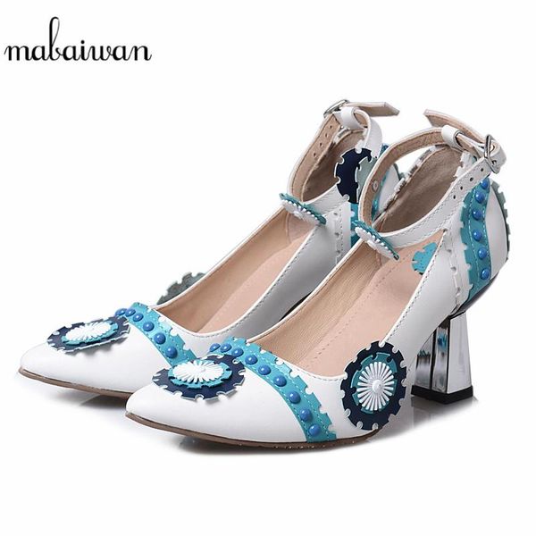 mabaiwan blue women casual shoes high heel summer sandals pointed toe flower genuine leather woman rivet gladiator pumps dress, Black
mabaiwan blue women casual shoes high heel summer sandals pointed toe flower genuine leather woman rivet gladiator pumps dress, Black
