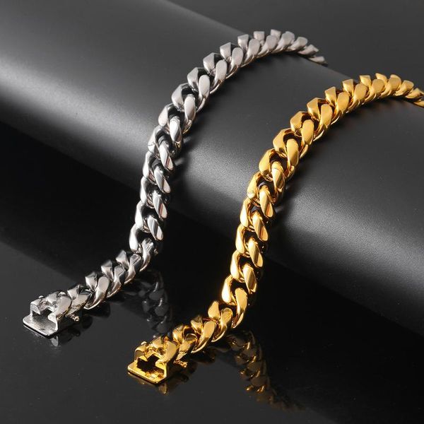 funmode fashion hip hop 10mm men stainless steel bracelets bangle gold link chain party jewelry fb19 link,, Black
funmode fashion hip hop 10mm men stainless steel bracelets bangle gold link chain party jewelry fb19 link,, Black