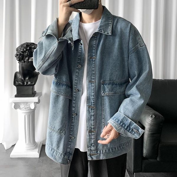 men's jackets cowboy jacket male loose korean version trend ruffian handsome hong kong style ins all-match couples men and women cargo, Black;brown
men's jackets cowboy jacket male loose korean version trend ruffian handsome hong kong style ins all-match couples men and women cargo, Black;brown