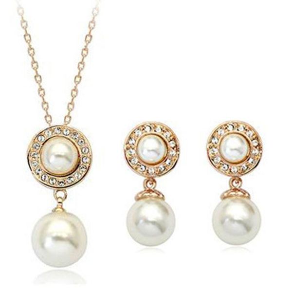 earrings & necklace christmas gift three drill freshwater pearls earrings+necklace suits swa austrian crystal jewelry se, Silver
earrings & necklace christmas gift three drill freshwater pearls earrings+necklace suits swa austrian crystal jewelry se, Silver