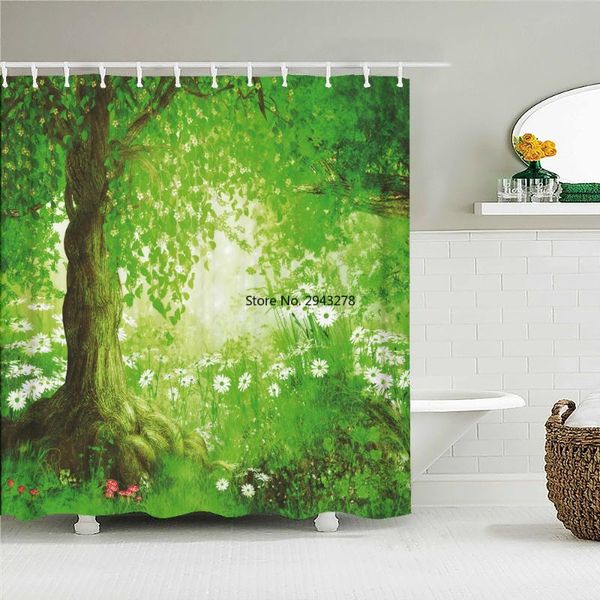 shower curtains cartoon fantasy forest printed fabric scenery bath screen waterproof bathroom decor with 12 hooks
shower curtains cartoon fantasy forest printed fabric scenery bath screen waterproof bathroom decor with 12 hooks