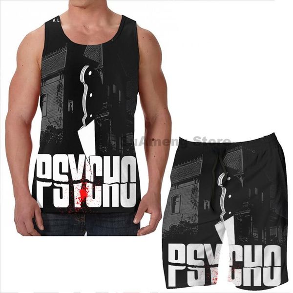 men's tracksuits summer funny print men tank women alfred hitchcock-master of suspense-psycho beach shorts sets fitness vest, Gray
men's tracksuits summer funny print men tank women alfred hitchcock-master of suspense-psycho beach shorts sets fitness vest, Gray