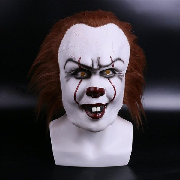 party masks halloween pennywise costume stephen king it 2 scary clown man cosplay prop girl children toy trick or treat
party masks halloween pennywise costume stephen king it 2 scary clown man cosplay prop girl children toy trick or treat