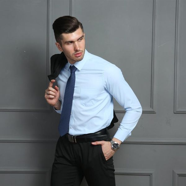 men's dress shirts long sleeve shirt casual solid color routine fit formal business male social pink white blue black 2021, White;black
men's dress shirts long sleeve shirt casual solid color routine fit formal business male social pink white blue black 2021, White;black