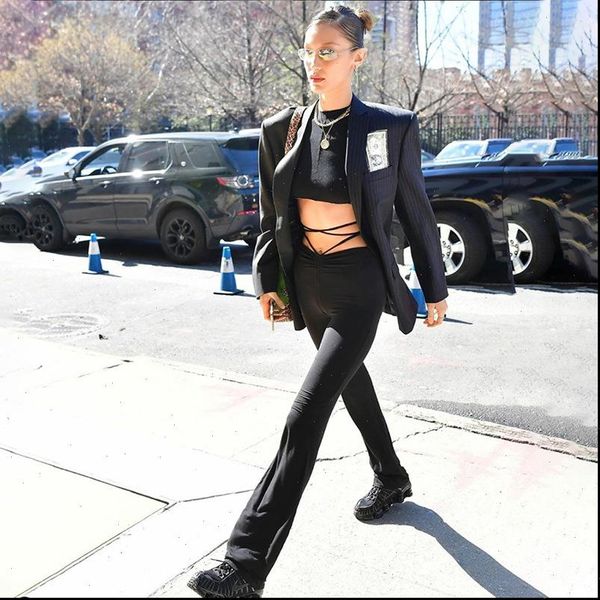 harajuku high waist womens capris thin bandage straight quality long trousers skinny casual streetwear, Black;white
harajuku high waist womens capris thin bandage straight quality long trousers skinny casual streetwear, Black;white