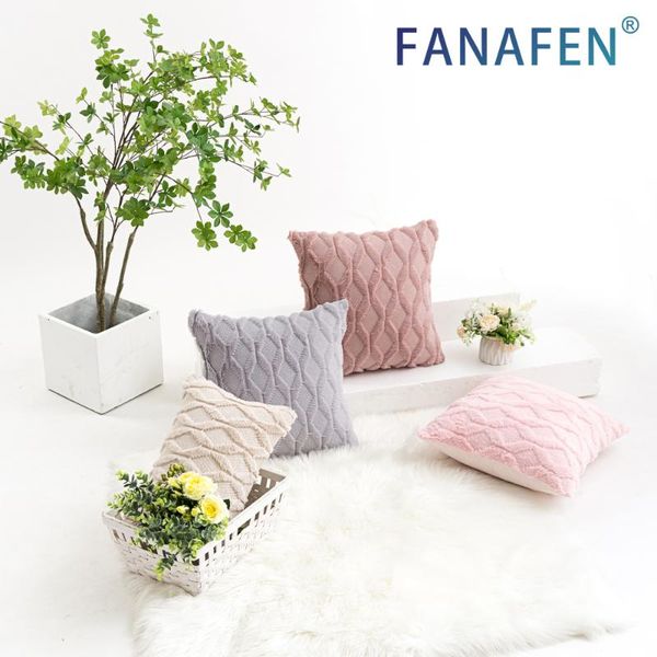 pillow case 50x50cm soft fuzzy pillowcase plush faux fur decorative throw covers rhombic pattern cushion for sofa bedroom
pillow case 50x50cm soft fuzzy pillowcase plush faux fur decorative throw covers rhombic pattern cushion for sofa bedroom