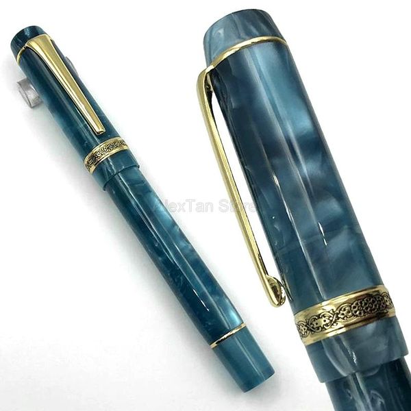 fountain pens kaigelu 316 marble celluloid pen 22kgp medium nib dark blue phantom pattern stationery
fountain pens kaigelu 316 marble celluloid pen 22kgp medium nib dark blue phantom pattern stationery