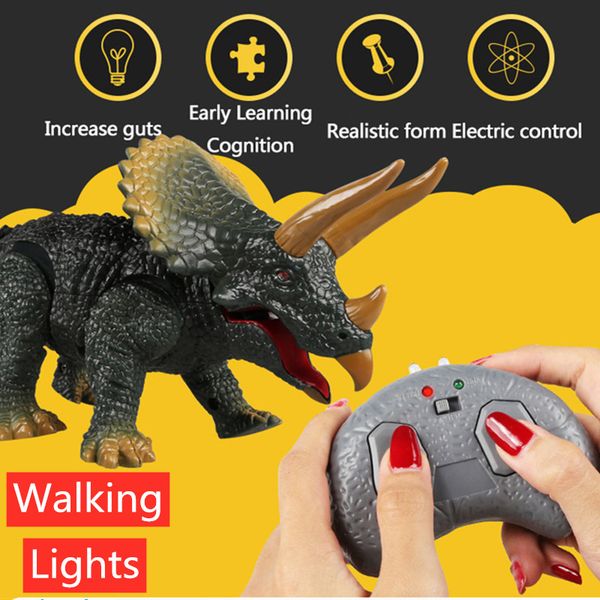 intelligent smart robot dinosaur 2.4g remote control high simulation dinosaur with walking mouth open flash light educational to
intelligent smart robot dinosaur 2.4g remote control high simulation dinosaur with walking mouth open flash light educational to