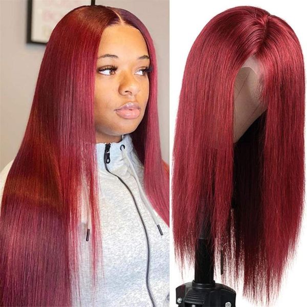 lace wigs straight frontal wig 13x1 front human hair 99j red burgundy remy deep part bleached knots, Black;brown
lace wigs straight frontal wig 13x1 front human hair 99j red burgundy remy deep part bleached knots, Black;brown