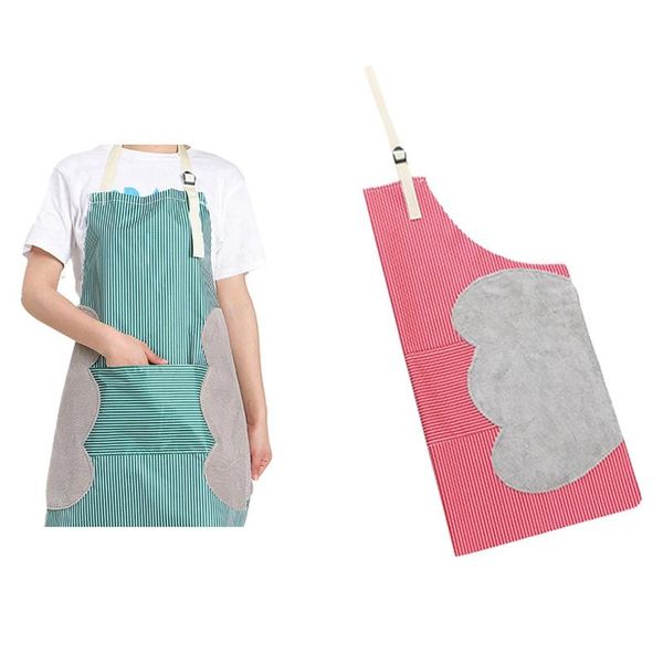 aprons 2 pcs kitchen apron with side wipes absorb water adjustable buckle oxford cloth big pocket apron, green & red
aprons 2 pcs kitchen apron with side wipes absorb water adjustable buckle oxford cloth big pocket apron, green & red