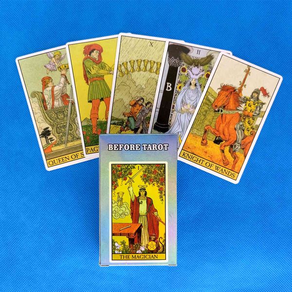 new before tarot cards and pdf guidance divination deck entertainment parties board game support drop shipping 78pcs/box
new before tarot cards and pdf guidance divination deck entertainment parties board game support drop shipping 78pcs/box
