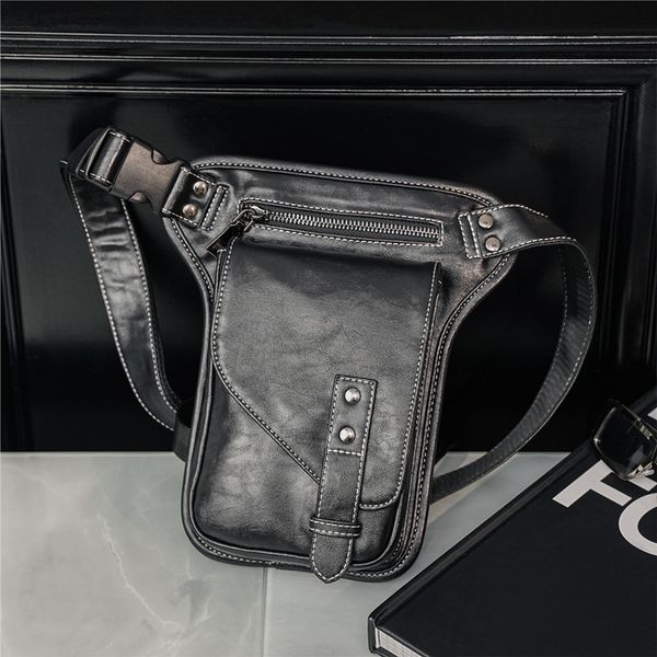 wholesale factory men shoulder bags street personalized belt decoration leisure mobile phone bag joker black fashion backpack outdoor trend
wholesale factory men shoulder bags street personalized belt decoration leisure mobile phone bag joker black fashion backpack outdoor trend