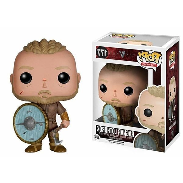 83funko pop viking ornaments around legend luo luo's hand office and lagertar's