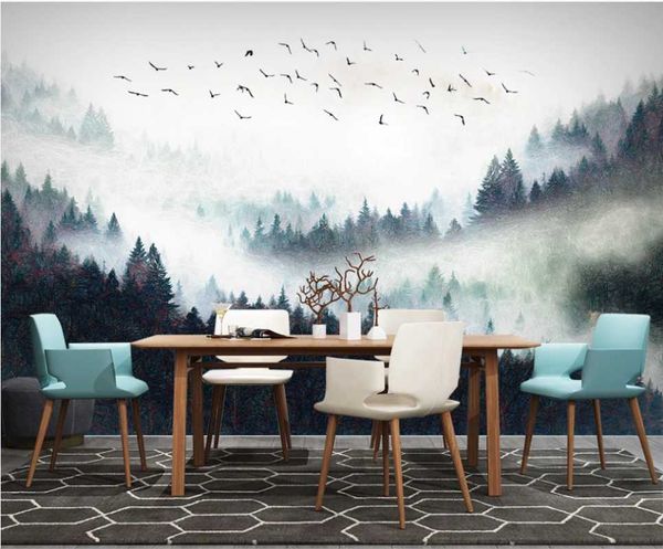 custom mural wallpaper 3d hand-painted chinese pine forest cloud bird bedroom living room tv background wall wallpapers
custom mural wallpaper 3d hand-painted chinese pine forest cloud bird bedroom living room tv background wall wallpapers