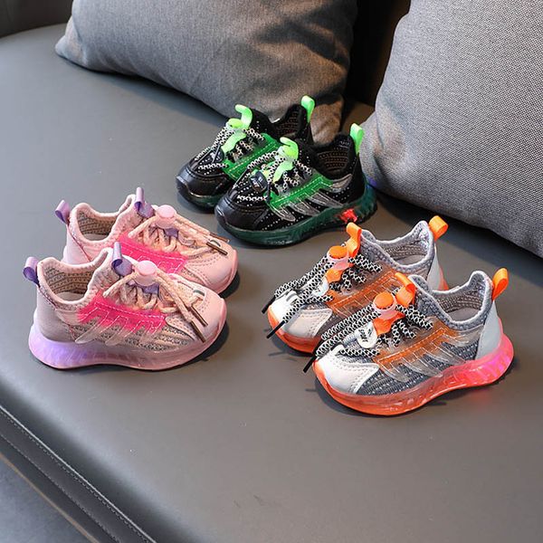 baby athletic kids shoes children sneakers girls boys footwear child spring autumn led running shoe sports moccasins soft casual wear b7416, Black
baby athletic kids shoes children sneakers girls boys footwear child spring autumn led running shoe sports moccasins soft casual wear b7416, Black