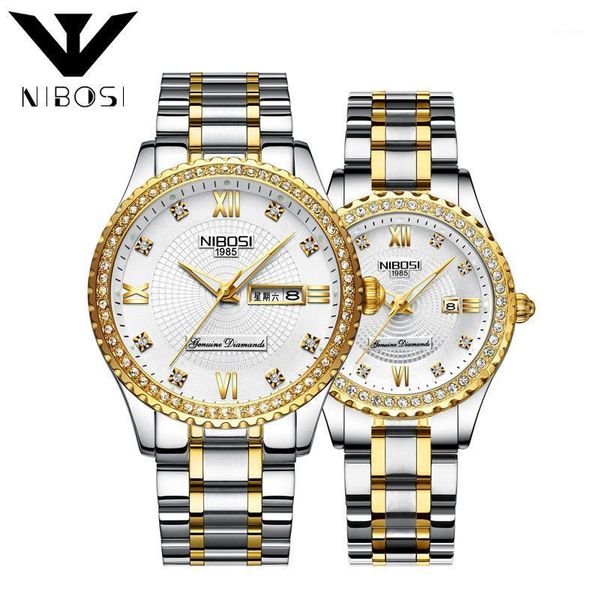 feminino lovers watches men quartz steel waterproof couple watch ladies dress clock reloj hombre mujer 2315 2357 wristwatches, Slivery;brown
feminino lovers watches men quartz steel waterproof couple watch ladies dress clock reloj hombre mujer 2315 2357 wristwatches, Slivery;brown