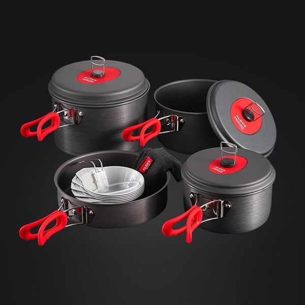 camp kitchen outdoor folding camping cookware mess kit pot water kettle frying pan bowl spoon cooking set for backpacking picnic hiking
camp kitchen outdoor folding camping cookware mess kit pot water kettle frying pan bowl spoon cooking set for backpacking picnic hiking