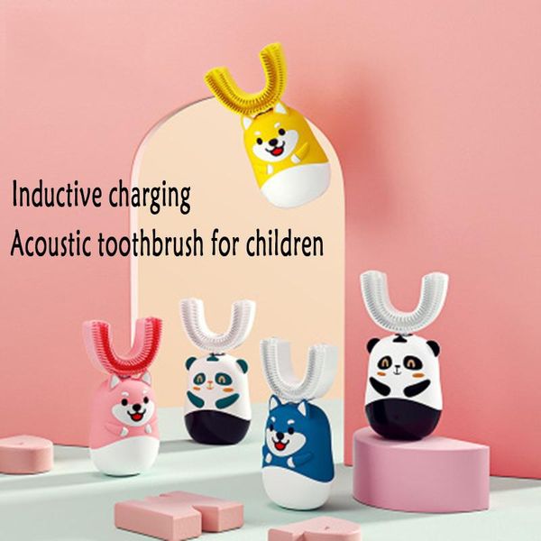 smart electric toothbrush induction charging intelligent acoustic wave children's u-shaped standard with two brush heads
smart electric toothbrush induction charging intelligent acoustic wave children's u-shaped standard with two brush heads