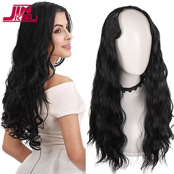 synthetic wigs jinkaili 5 clips hair wig long straight curly wavy v-shaped heat resistant, Black
synthetic wigs jinkaili 5 clips hair wig long straight curly wavy v-shaped heat resistant, Black
