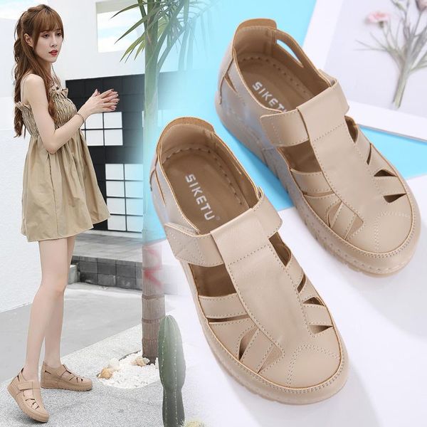 sandals women's 2021 summer casual single shoes female sewing thread women hollow out big yards mother sandalias mujer, Black
sandals women's 2021 summer casual single shoes female sewing thread women hollow out big yards mother sandalias mujer, Black