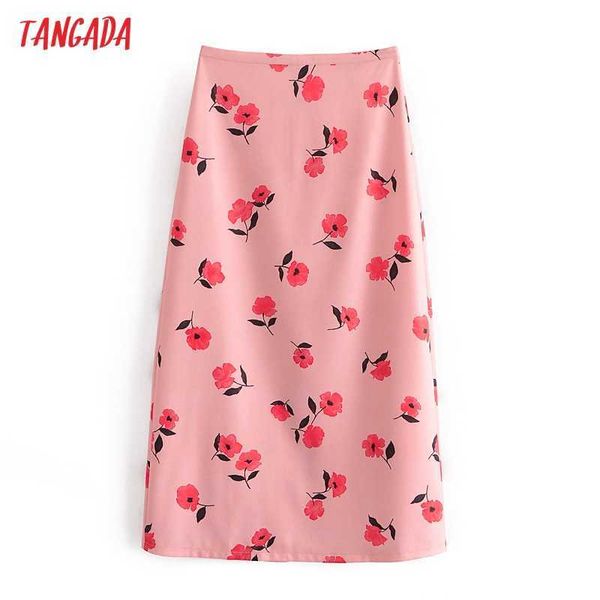 tangada women flower print midi skirt faldas mujer vintage zipper office ladies elegant chic mid calf skirts qn121 210609, Black
tangada women flower print midi skirt faldas mujer vintage zipper office ladies elegant chic mid calf skirts qn121 210609, Black