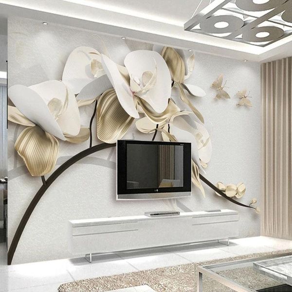 wallpapers custom wallpaper modern beautiful phalaenopsis jewelry flowers light luxury 3d tv background walll sticker papel de parede tapet
wallpapers custom wallpaper modern beautiful phalaenopsis jewelry flowers light luxury 3d tv background walll sticker papel de parede tapet