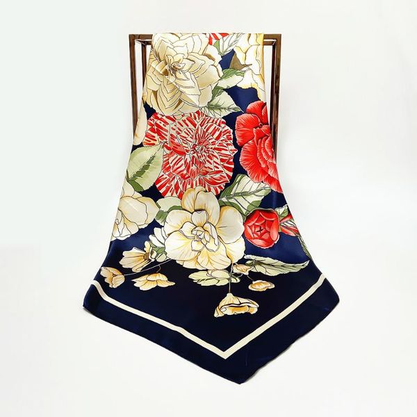 scarves spring fashion silk satin hijab scarf for women lily printed square foulard 90x90cm bandana female neck pareo ladies, Blue;gray
scarves spring fashion silk satin hijab scarf for women lily printed square foulard 90x90cm bandana female neck pareo ladies, Blue;gray