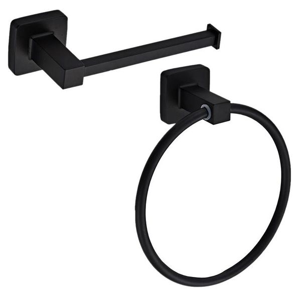 retail towel ring and tissue holder set, shiny for bathroom, rust-proof hanger, round hook, square toilet paper holders
retail towel ring and tissue holder set, shiny for bathroom, rust-proof hanger, round hook, square toilet paper holders