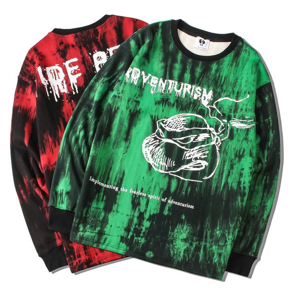 couple country fashion autumn and winter hip hop harajuku tie dye cartoon printing casual loose long sleeve round neck plush sweater for men, Black
couple country fashion autumn and winter hip hop harajuku tie dye cartoon printing casual loose long sleeve round neck plush sweater for men, Black