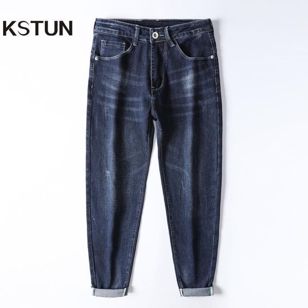 men's jeans kstun men pants denim fashion desinger dark blue stretch slim fit for man streetwear cowboys hiphop calca masculina
men's jeans kstun men pants denim fashion desinger dark blue stretch slim fit for man streetwear cowboys hiphop calca masculina