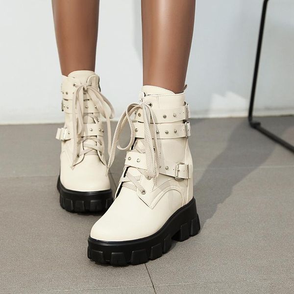 boots leather women ankle motocycle female shoes autumn lace up winter motorcycle 2021 british style, Black
boots leather women ankle motocycle female shoes autumn lace up winter motorcycle 2021 british style, Black