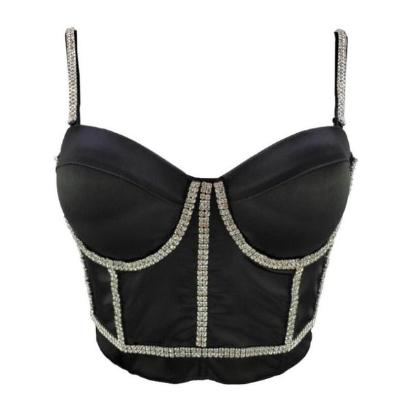 bustiers & corsets bustier short rhinestone female crop women harajuku cami with built in bra push up sleeveless camisole p407, Black;white
bustiers & corsets bustier short rhinestone female crop women harajuku cami with built in bra push up sleeveless camisole p407, Black;white