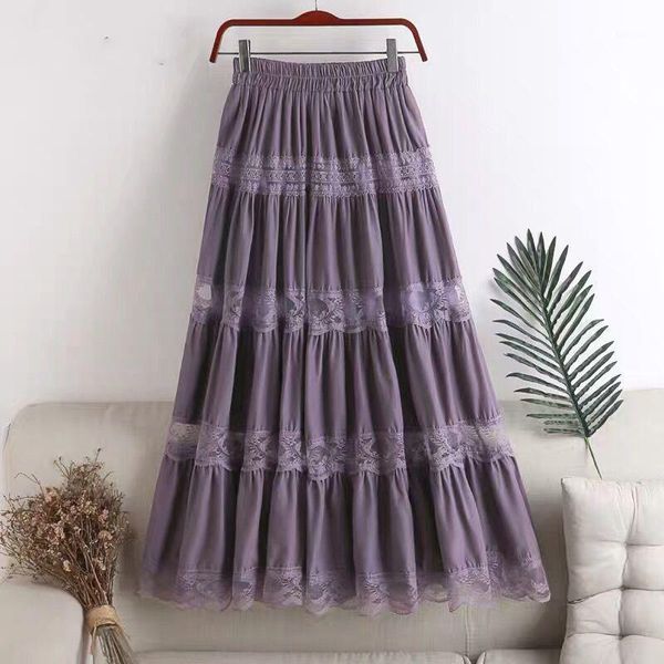 skirts sweet kawaii chiffon lace stitching a-line pleated skirt 2 colors chic style long black purple elegant party
skirts sweet kawaii chiffon lace stitching a-line pleated skirt 2 colors chic style long black purple elegant party
