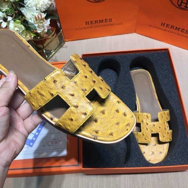 high version h family ostrich h slippers h cool slippers color candy foot slippers large women's shoes zlh, Black
high version h family ostrich h slippers h cool slippers color candy foot slippers large women's shoes zlh, Black