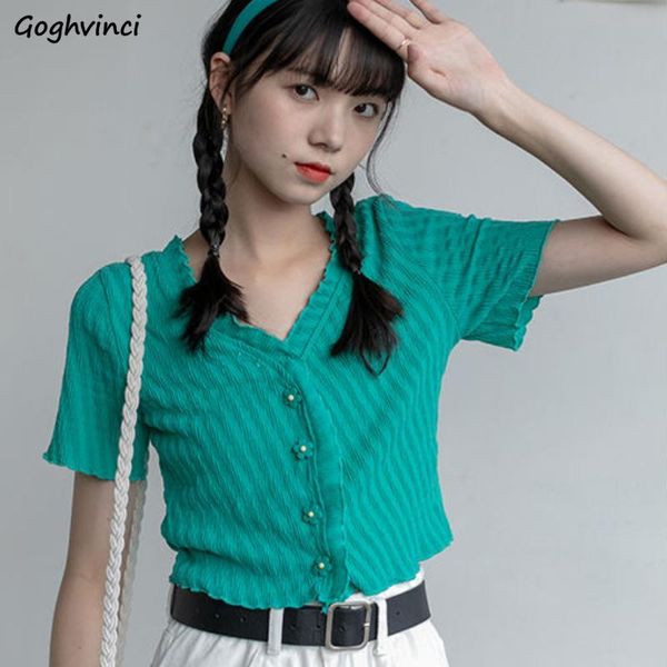 women's t-shirt t-shirts women knitted crop summer sweet stylish short sleeve ruffles flower-button jacquard comfort girls elegant ski, White
women's t-shirt t-shirts women knitted crop summer sweet stylish short sleeve ruffles flower-button jacquard comfort girls elegant ski, White