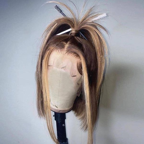 lace wigs hd straight bob highlight colored wig human hair brazilian front for women honey blonde color glueless, Black;brown
lace wigs hd straight bob highlight colored wig human hair brazilian front for women honey blonde color glueless, Black;brown